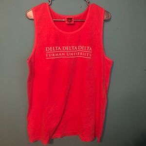 Tri Delta Comfort Colors Tank Top